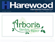 Tablet Screenshot of harewood-international.com
